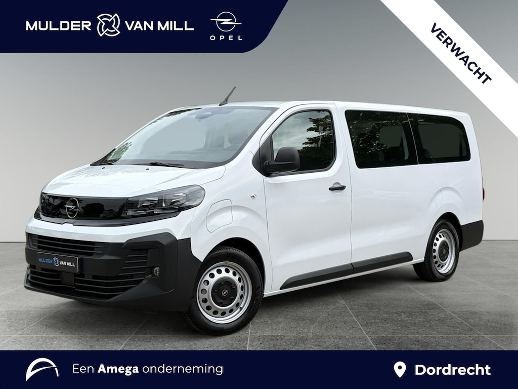 Opel Vivaro-e Combi Electric L3 75kWh 136pk | 8 jaar garantie | 2,9% financial lease | 9-persoons | Achterklep | Connected Pakket | Multimediascherm groot | NAVI | Apple Carplay | Android Auto | Achteruitrijcamera | Parkeersensoren achter | Bestuurdersstoel comfort met armsteun | van €61.812 oor €47.550 incl. BTW rijklaar | TAXI ombouw mogelijk