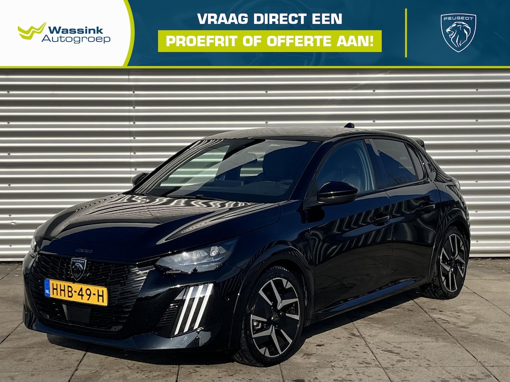 Peugeot 208 1.2 Hybrid 145 e-DCS6 GT | Automaat | 360-graden Camera | Adaptive Cruise Control | Navigatie | Drive Assist | 17 Inch Lichtmetalen Velgen