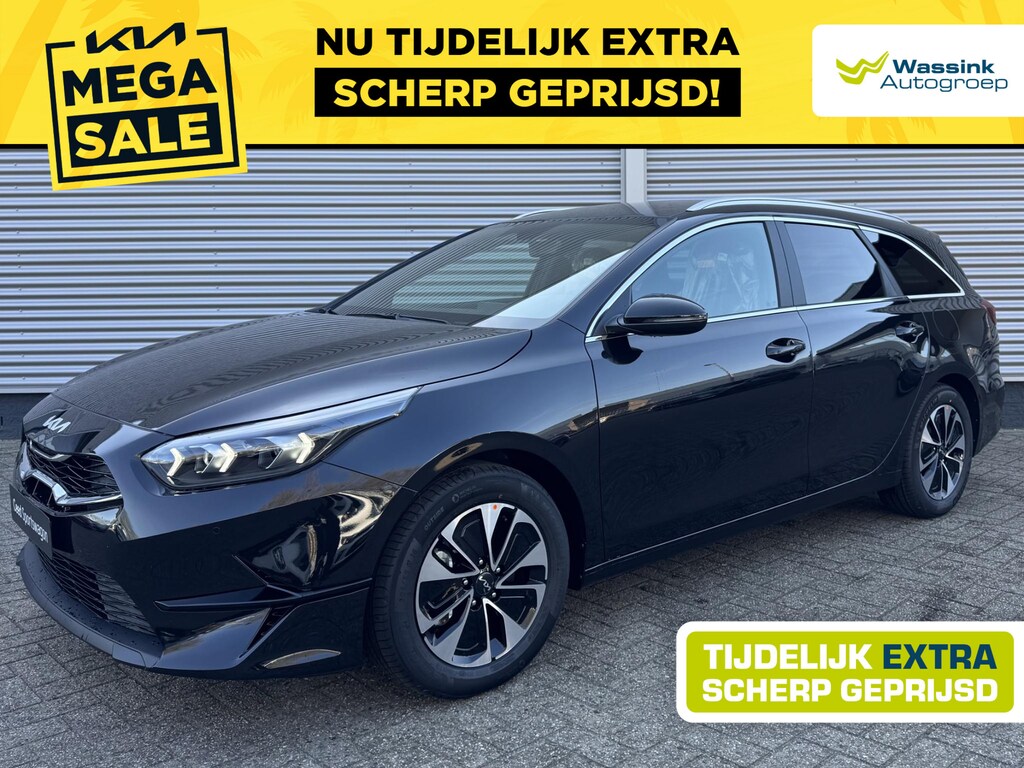 Kia Ceed Sportswagon Sw 1.0 T-GDi 100pk Design Edition | VOORDEEL | Navigatie | Climate Control | Stoel- & Stuurverwarming | Parkeersensoren Voor + Achter | Camera Achter |