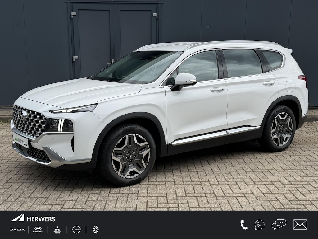 Hyundai Santa Fe 1.6 T-GDI PHEV Premium 5p / Afneembare Trekhaak 1.350 kg / Stoelverwarming / Stuurwielverwarming / Apple Carplay / Adaptieve Cruise Control / KRELL Geluidsinstallatie