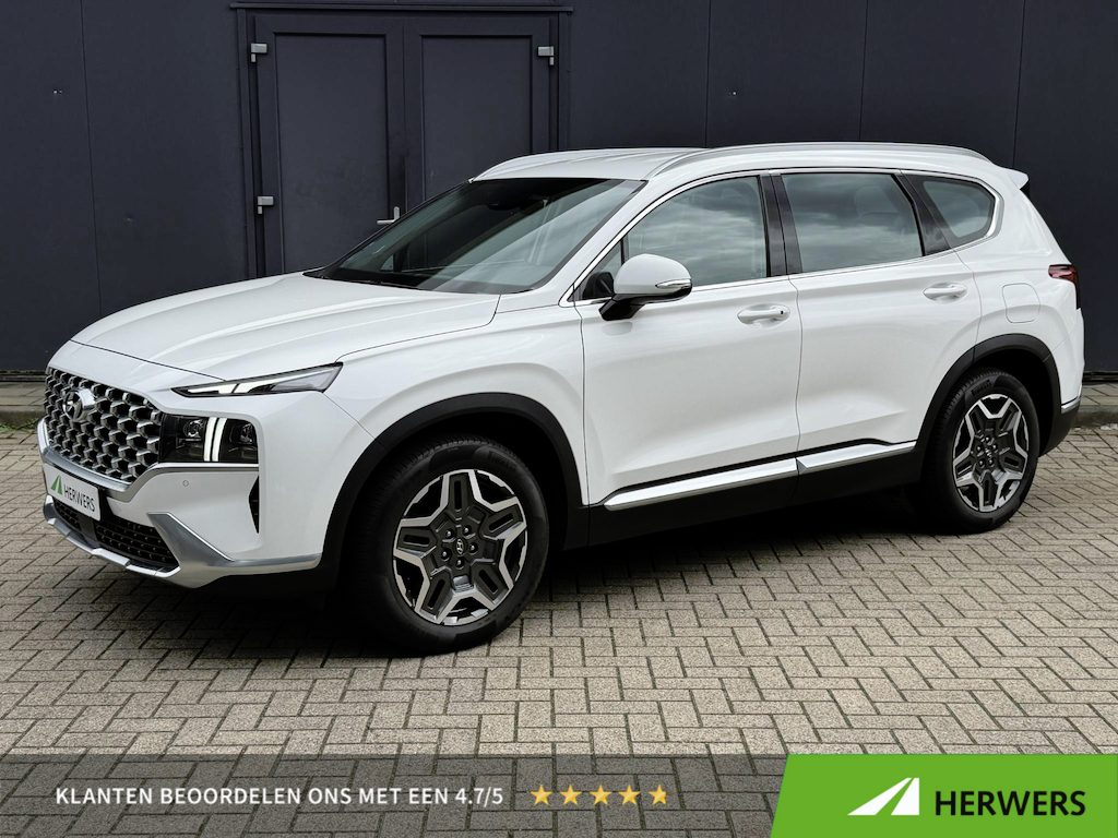 Hyundai Santa Fe 1.6 T-GDI PHEV Premium 5p / Afneembare Trekhaak 1.350 kg / Stoelverwarming / Stuurwielverwarming / Apple Carplay / Adaptieve Cruise Control / KRELL Geluidsinstallatie