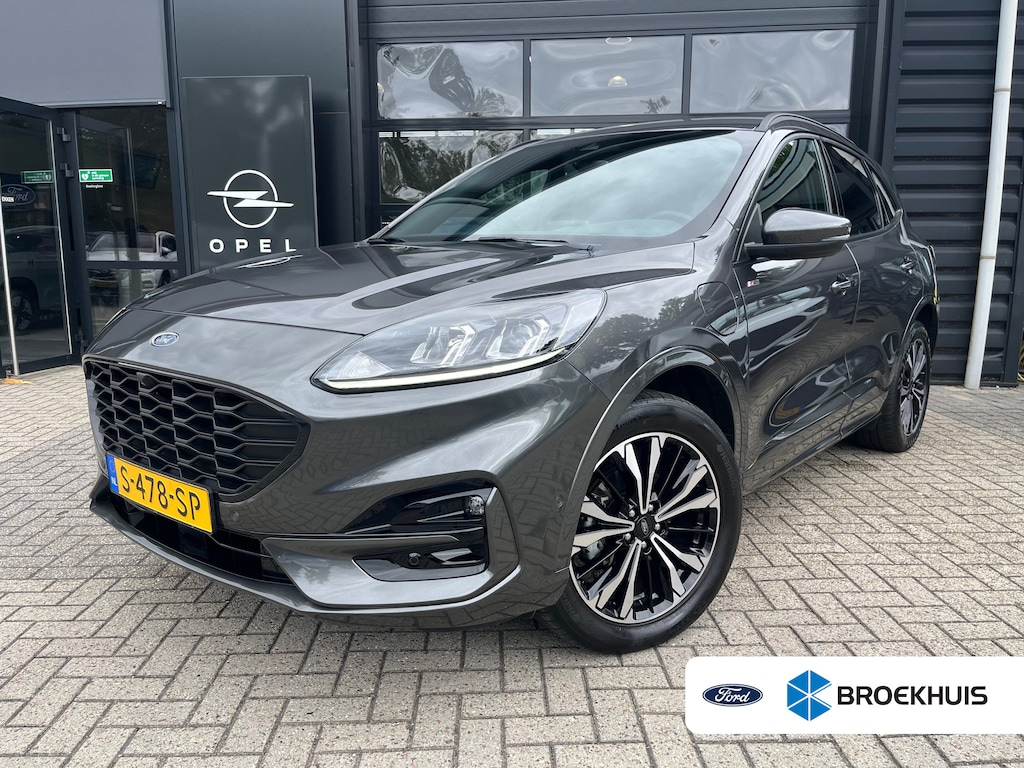 Ford Kuga 2.5 225 PK PHEV ST-Line | ELEKTR. WEGKLAPB. TREKHAAK| STOEL, STUUR & VOORRUITVERWARMING| ADAPTIEVE CRUISE CONTROL| CLIMATE CONTROL|