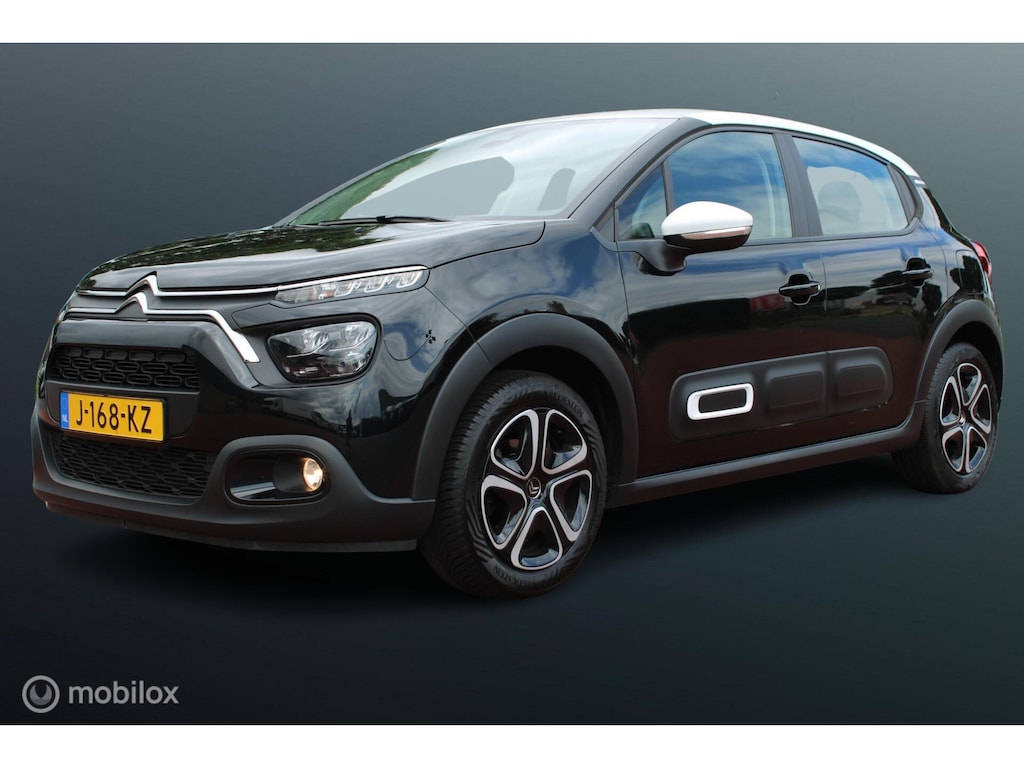Citroën C3 1.2 PureTech Feel, Pdc, Full Led verlichting, Navi, App connect, Cruise, Airco, Wit dak