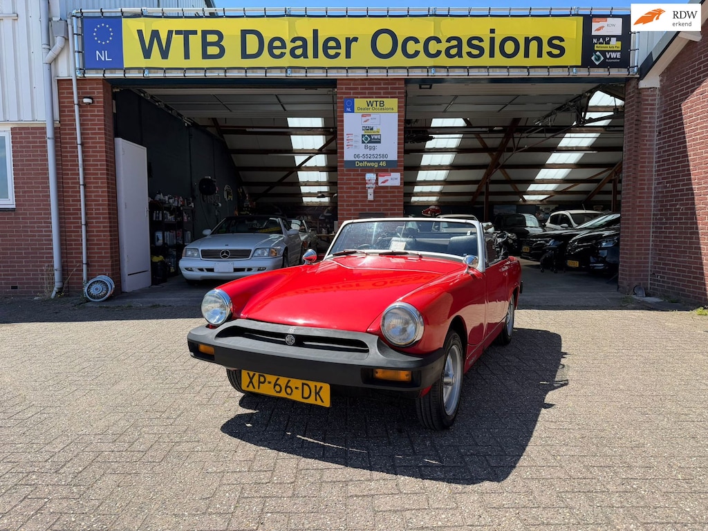 MG Midget B type Cabrio, oldtimer, gerestaureerde auto in goede staat, documentatie aanwezig (boeken, fotos)