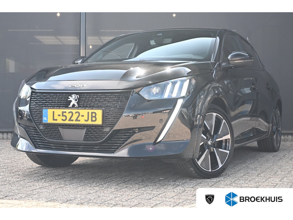 Peugeot e-208 EV GT 350 50 kWh 90%SOH! 3 Fase | Navigatie | Climate Control | Sfeerverlichting | Full-LED | Achteruitrijcamera | !!