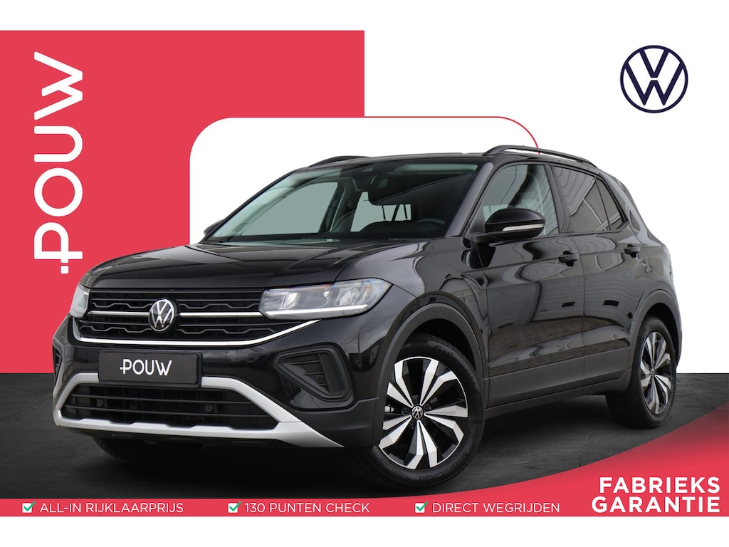 Volkswagen T-Cross 1.0 TSI 95pk Life Edition | Trekhaak | App Connect | Achteruitrijcamera | Clima | Stoelverwarming