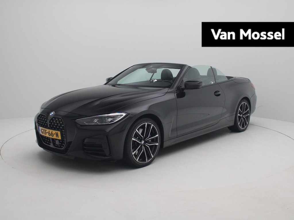 BMW 4-Serie Cabrio M440i xDrive High Executive | Apple Carplay/Android Auto | Harman Kardon | Leder | Stoelverwarming | Led Koplampen | Camera |