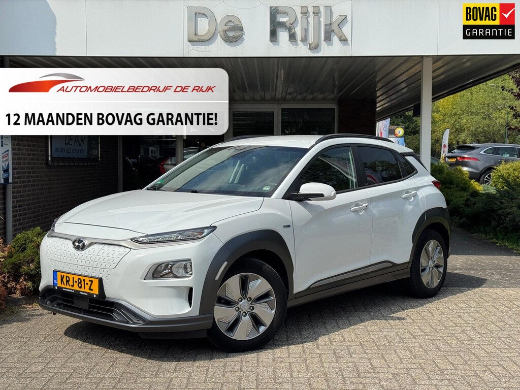 Hyundai Kona Electric EV Comfort 39 kWh |SOH96.2%| Navi, Camera, Stoel+Stuurverw., Cruise, Climate | Dealeronderhouden |