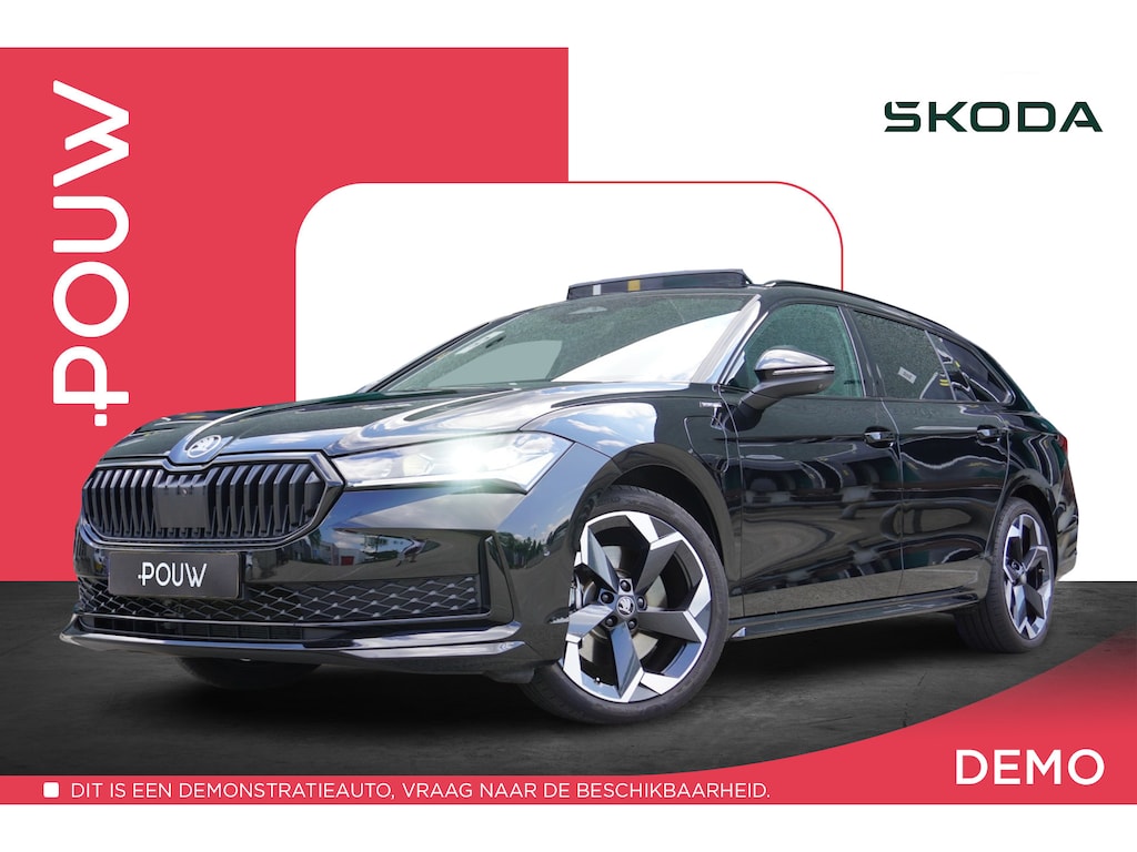 Skoda Superb Combi 1.5 TSI 204pk PHEV Sportline Business | Panoramadak | Trekhaak | Head-up | Canton Audio
