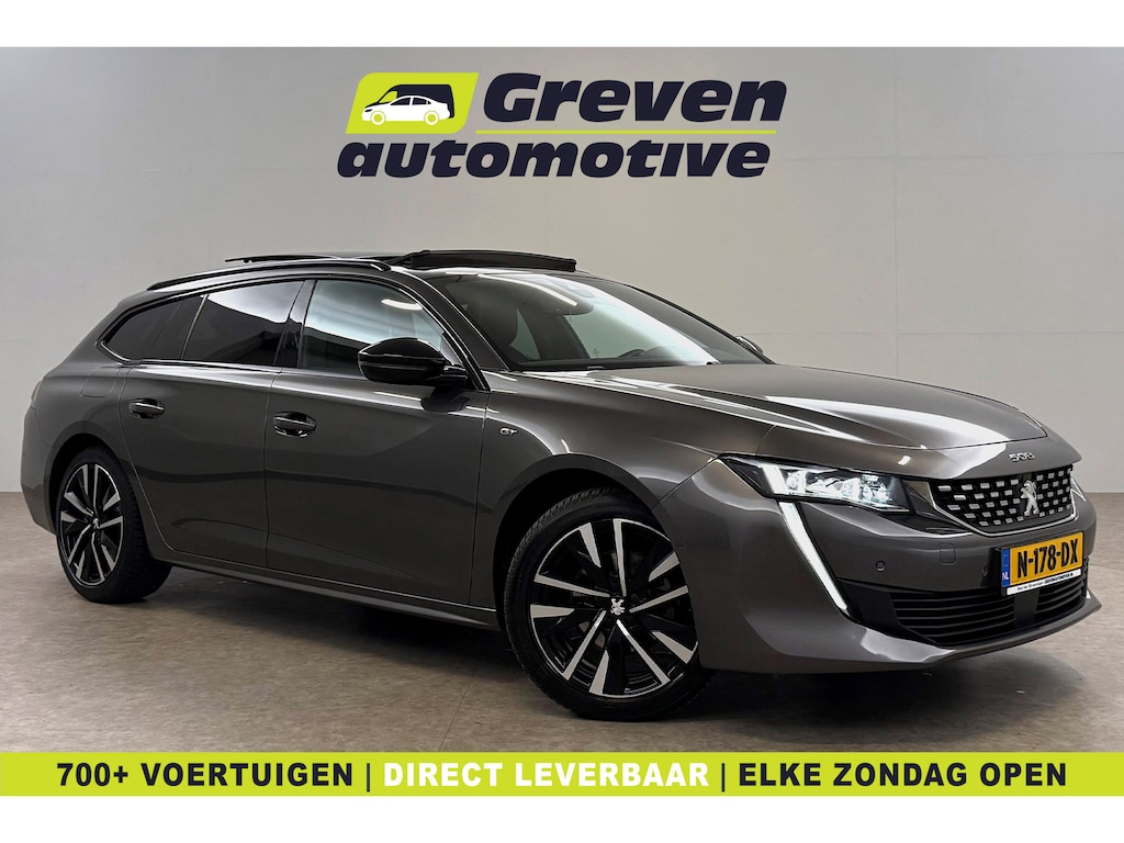Peugeot 508 1.2 PureTech GT | Pano | Camera | Virtual | Sfeer | LED | Carplay | Cruise | Clima | Keyless