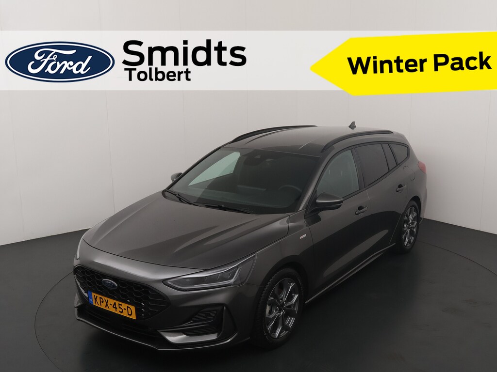 Ford Focus Wagon EcoBoost Hybrid 155pk ST Line X | AUTOMAAT | Matrix LED | Adapt. Cruise | AGR Stoel | Elektrische Achterklep | Winter Pack | SYNC 4 |