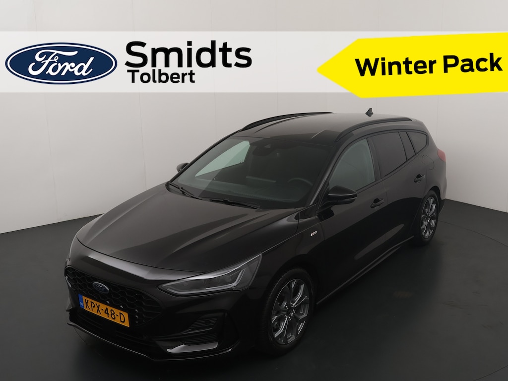 Ford Focus Wagon EcoBoost Hybrid 155pk ST Line X | AUTOMAAT | Matrix LED | Adapt. Cruise | AGR Stoel | Elektrische Achterklep | Winter Pack | SYNC 4 |