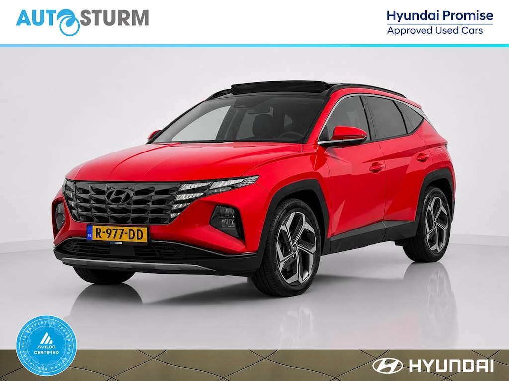 Hyundai Tucson 1.6 T-GDI PHEV Premium Sky 4WD SoH 98% incl. Trekhaak, NL-Auto + 1e Eigenaar!