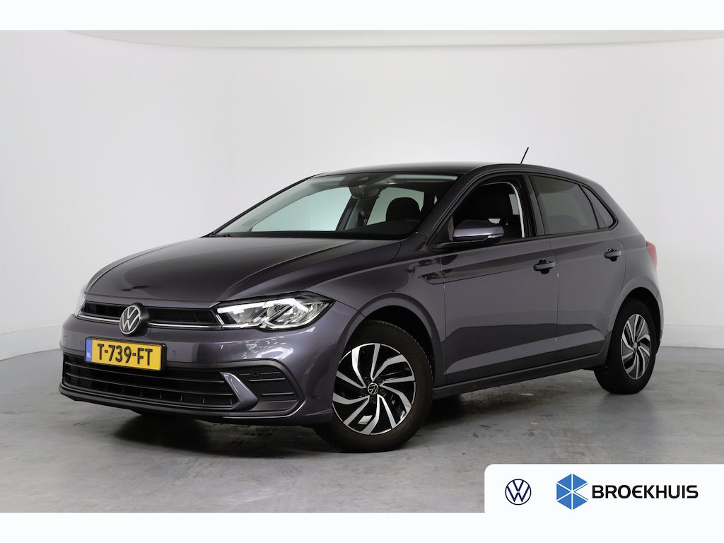 Volkswagen Polo 1.0 TSI Life Business | 1e Eigenaar! | Dealer Onderhouden | LED | Navi By App | Clima | Stoelverwarminig | Cruise Adaptive | Lichtmetalen Velgen | Parkeersensoren V+A