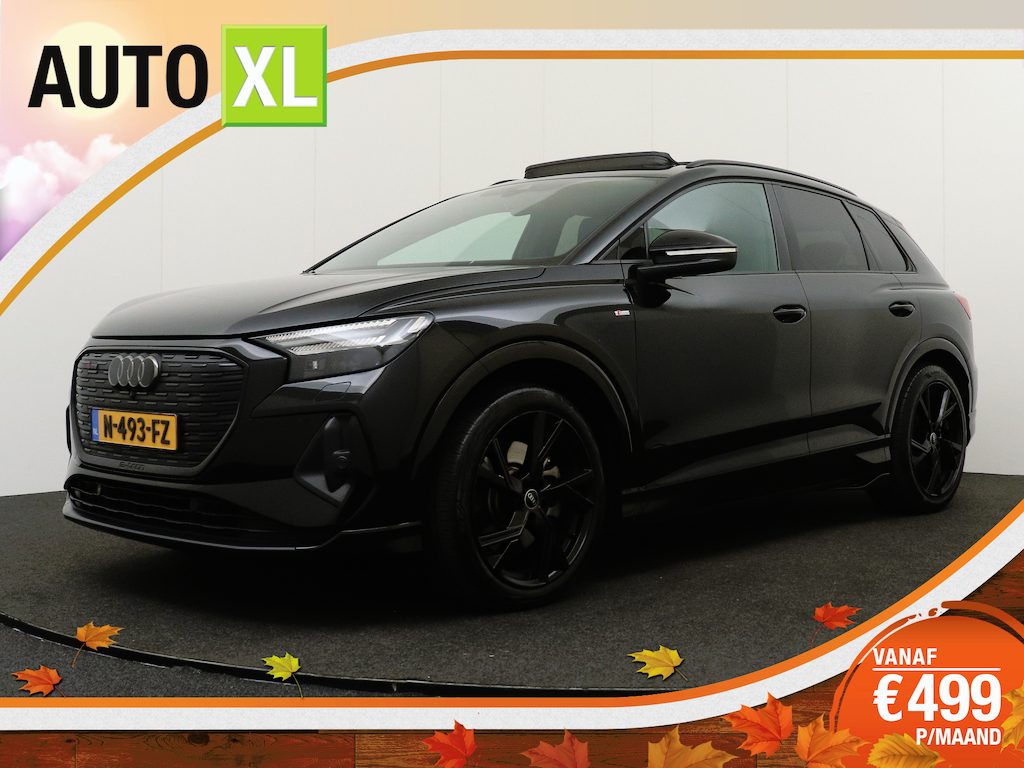 Audi Q4 e-tron 40 S-Line Competition 77 kWh (90% SOH) Warmtepomp Pano-dak Camera