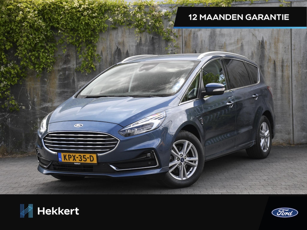 Ford S-Max Titanium 2.5 FHEV-Hybrid 190pk Automaat 7-Pers. | ADAPT. CC | CAMERA | 17''LM | TREKHAAK | DODE HOEK | NAVI