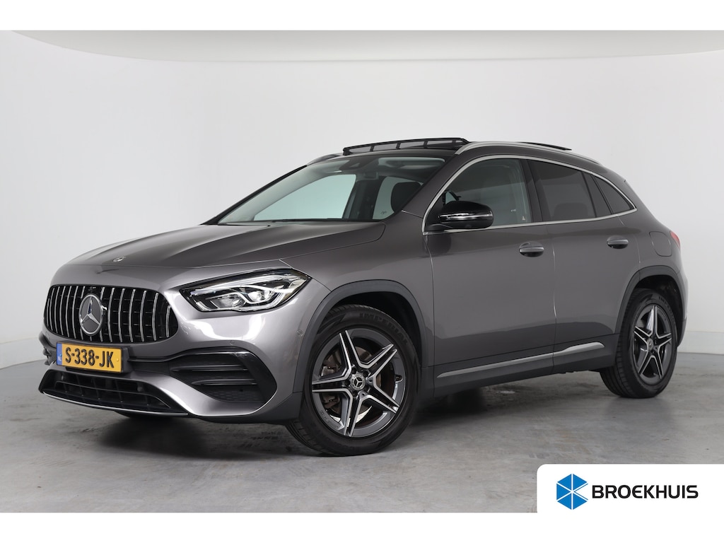 Mercedes-Benz GLA 250 e AMG Line | Elektrisch Panoramadak | Memory | 360* Camera | Stoelverwarming | Navigatie | Dodehoek | Carplay |