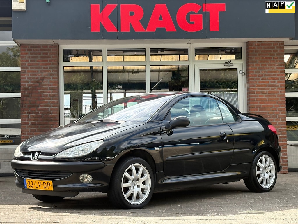 Peugeot 206 CC 1.6-16V 109 pk - cabrio - airco - APK 08-2027!