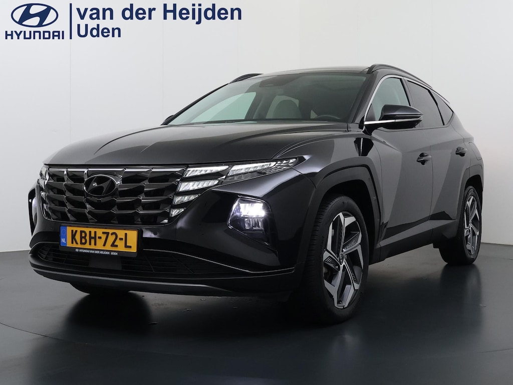 Hyundai Tucson 1.6 T-GDI HEV Premium Sky Full Options | Beige Leder Interieur