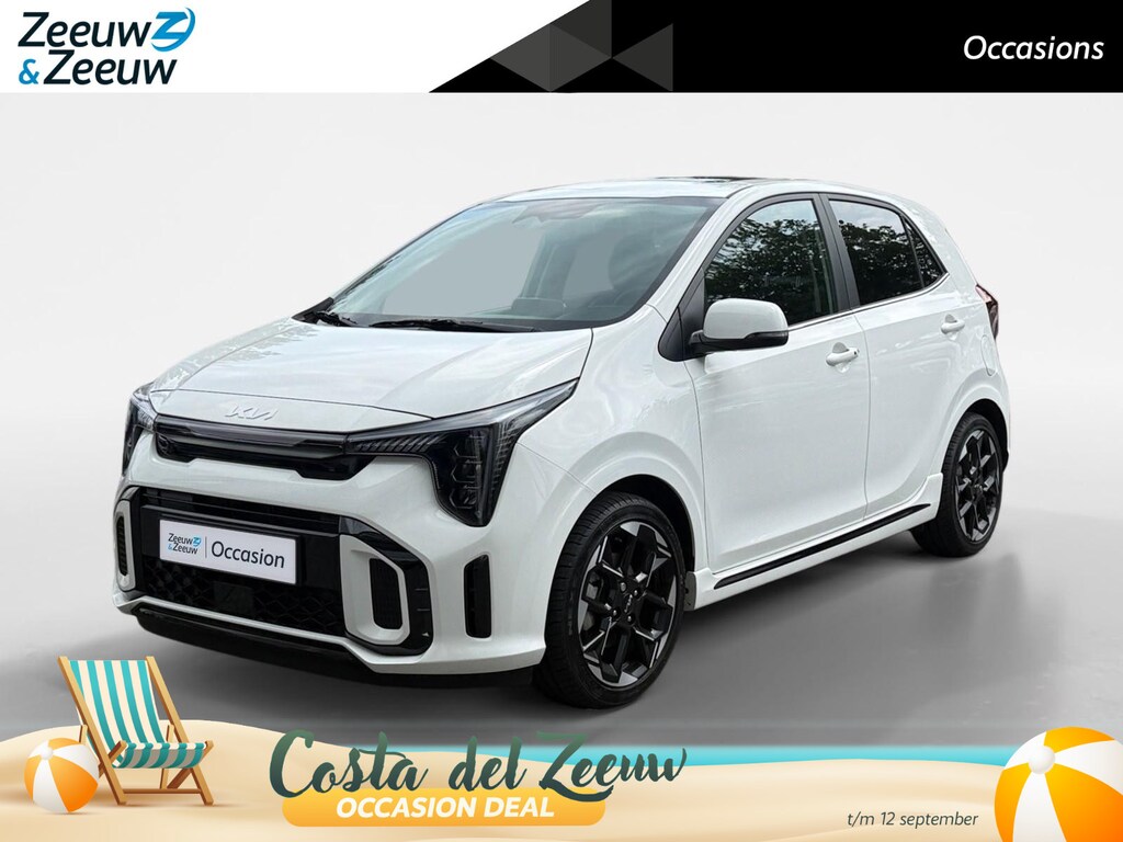 Kia Picanto 1.0 DPI GT-Line | AUTOMAAT | Climate Control | Cruise Control | Camera | Navigatie | Stoelverwarming | Stuurverwarming | Bluetooth | Apple Carplay/Android Auto |