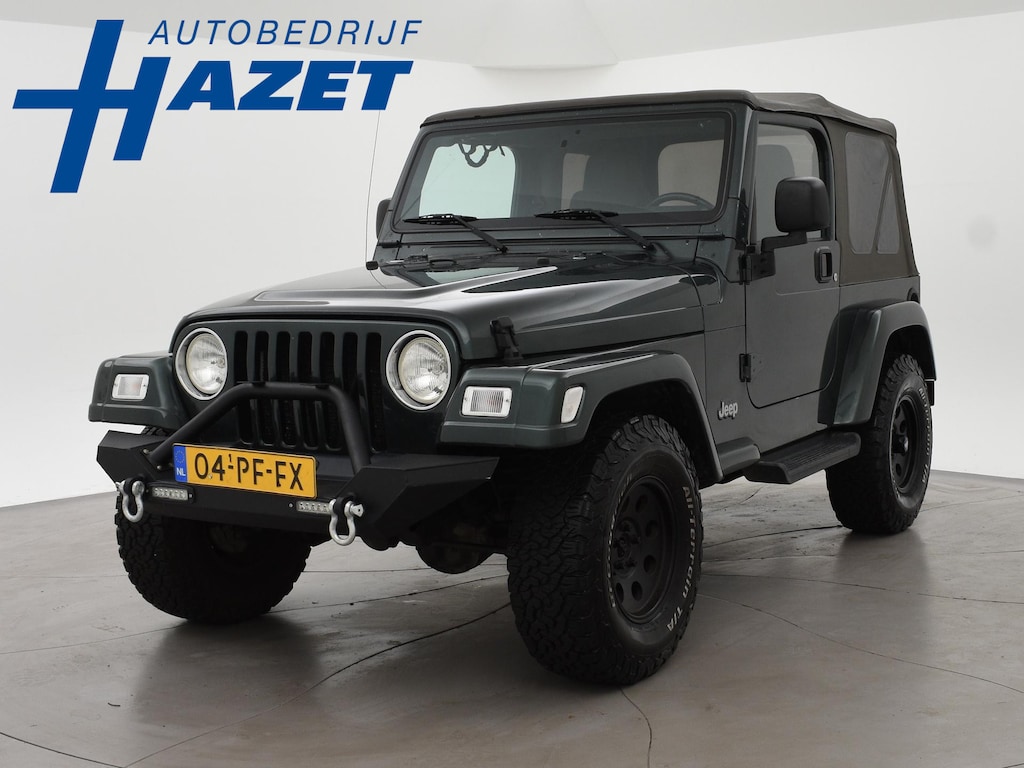 Jeep Wrangler 4.0i 6-CILINDER 4X4 SOFTTOP SAHARA | AIRCO | ALL TERRAIN BANDEN | ORIG. NL
