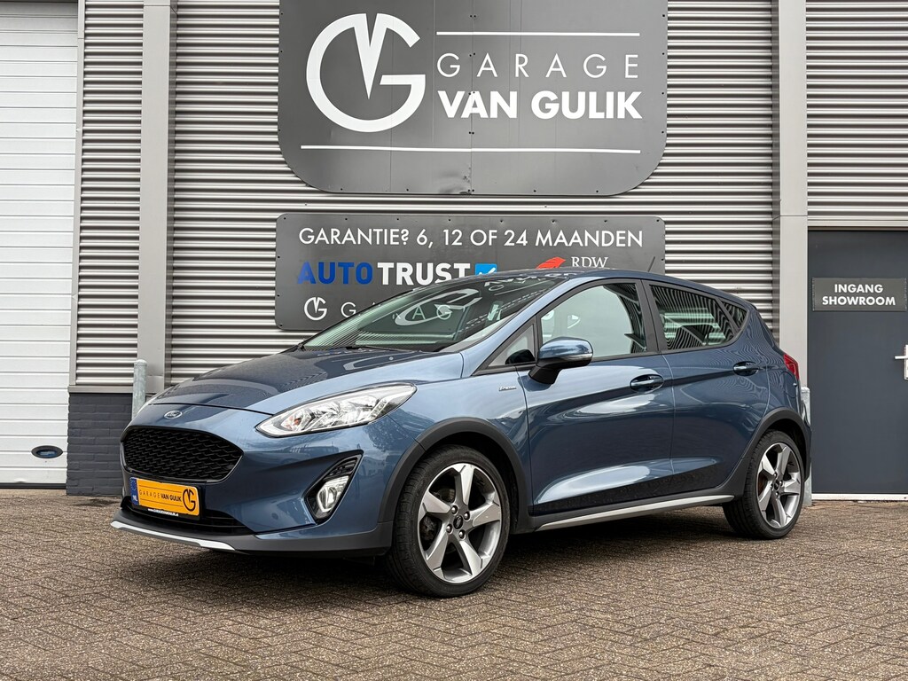 Ford Fiesta 1.0 Active 101PK Automaat,Carplay,Clima,Cruise,Isofix,Bluetooth,PDC,ElektrRamen+Spiegels,LaneAssist,Multi-Stuur,Lmv