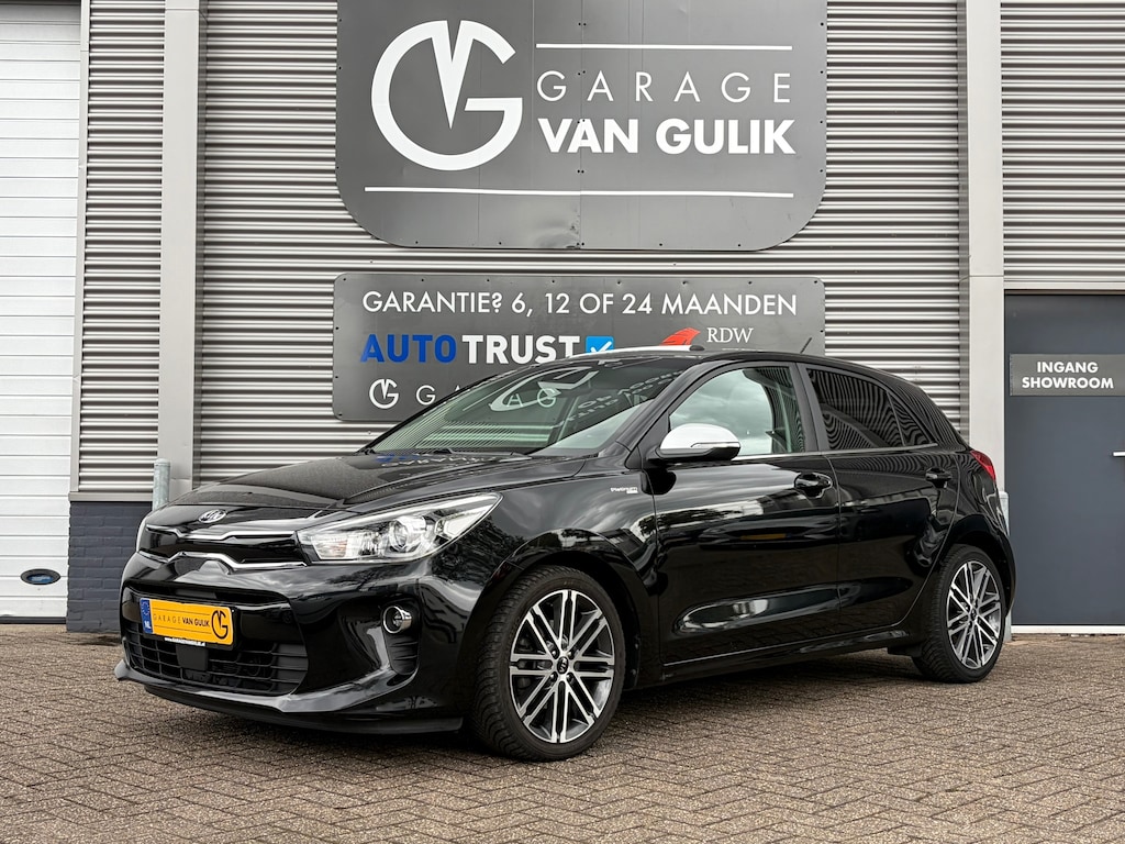 Kia Rio 1.0 TGDI Platinum Edition 120PK Panodak,Navi,Clima,Cruise,Isofix,Carplay,Stoel+StuurVerwarming,ElektrRamen+Spiegels,Camera