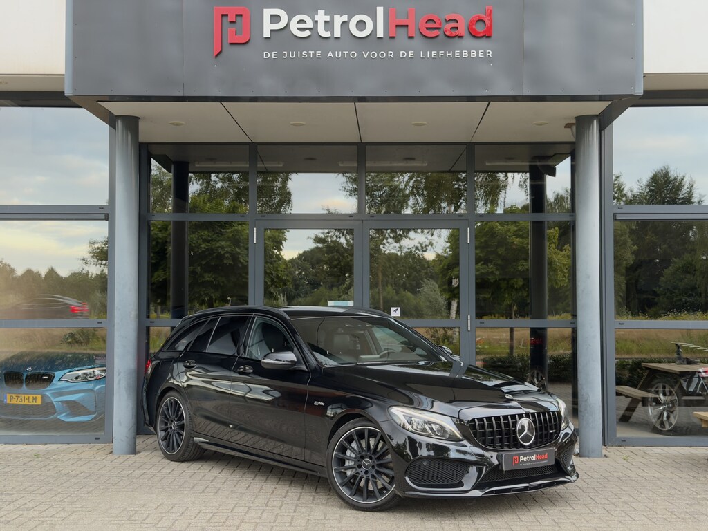 Mercedes-Benz C-klasse Estate AMG 43 4MATIC, Burmester, Trekhaak, Carbon, Elektrische stoelen