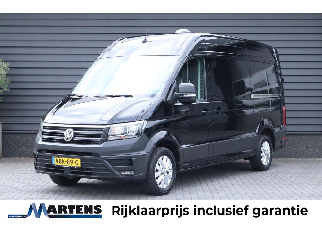 Volkswagen Crafter 35 2.0 TDI 140pk DSG L4H3 Highline Schuifdeur L+R Camera Navigatie