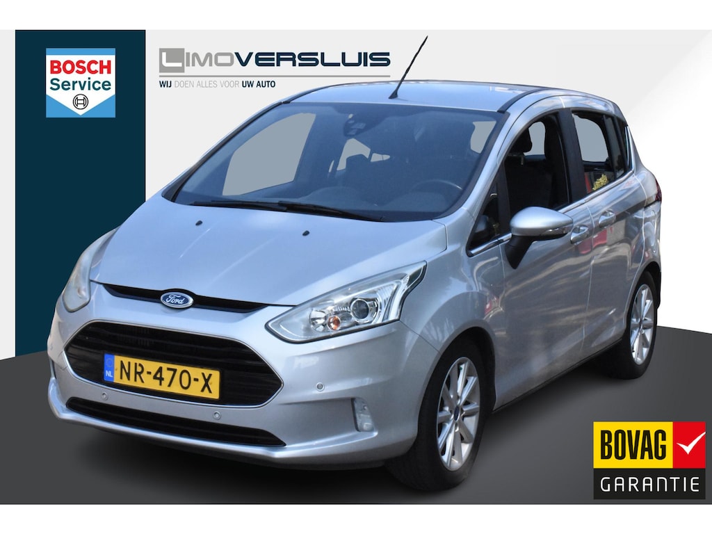 Ford B-Max 1.0 EcoBoost Titanium Nieuwe Distributieriem | 2e Eigenaar | Volledig dealer onderhouden | Navigatie | Trekhaak | Camera | 12 mnd BOVAG garantie | Whatsapp 06-53188999