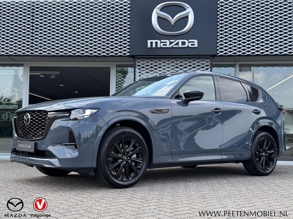 Mazda CX-60 2.5 e-SkyActiv PHEV Homura Business Edition | 360 Camera | Leer | Adaptieve Cruise | Diverse accessoires |