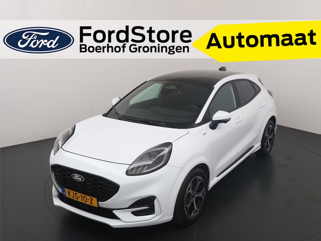 Ford Puma EcoBoost 125 pk Hybrid ST-Line | Trekhaak | Winter Pack | Adapt. Cruise | Pano | Elektr. achterklep | fabr. gar. tm 03/2027 |