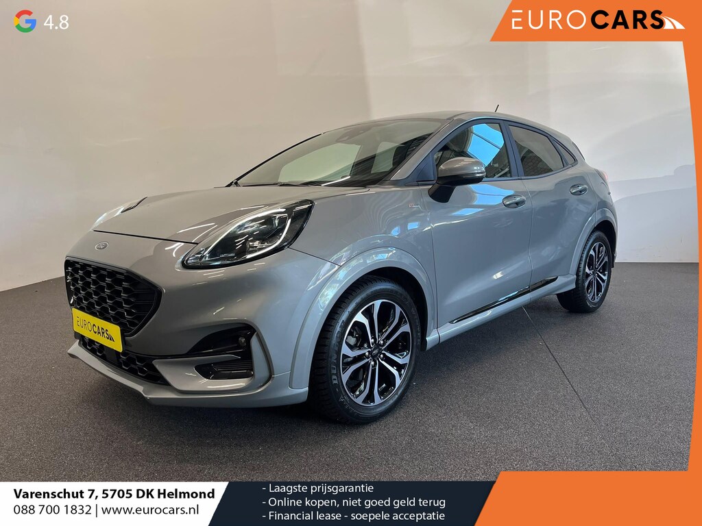 Ford Puma 1.0 EcoBoost Hybrid ST-Line Navigatie Apple Carplay Android Auto Parkeerhulp achter Cruise Control Stoel-en stuurverwarming Climate Control Lichtmetalen velgen