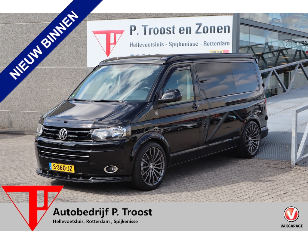 Volkswagen Transporter Camper Wolfsburg Edition Orig. NL/Dealer onderhouden/Airco/Achteruitrijcamera/Hefdak/20 inch/Cruise control/Bear lock