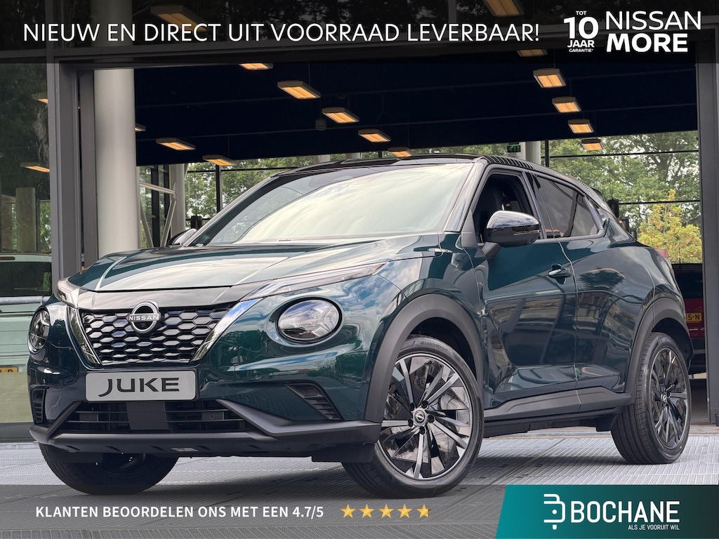 Nissan Juke 1.6 Hybrid Pulse FAP aero velgen 143PK | NIEUW EN DIRECT UIT VOORRAAD LEVERBAAR INCL. VOORRAADKORTING