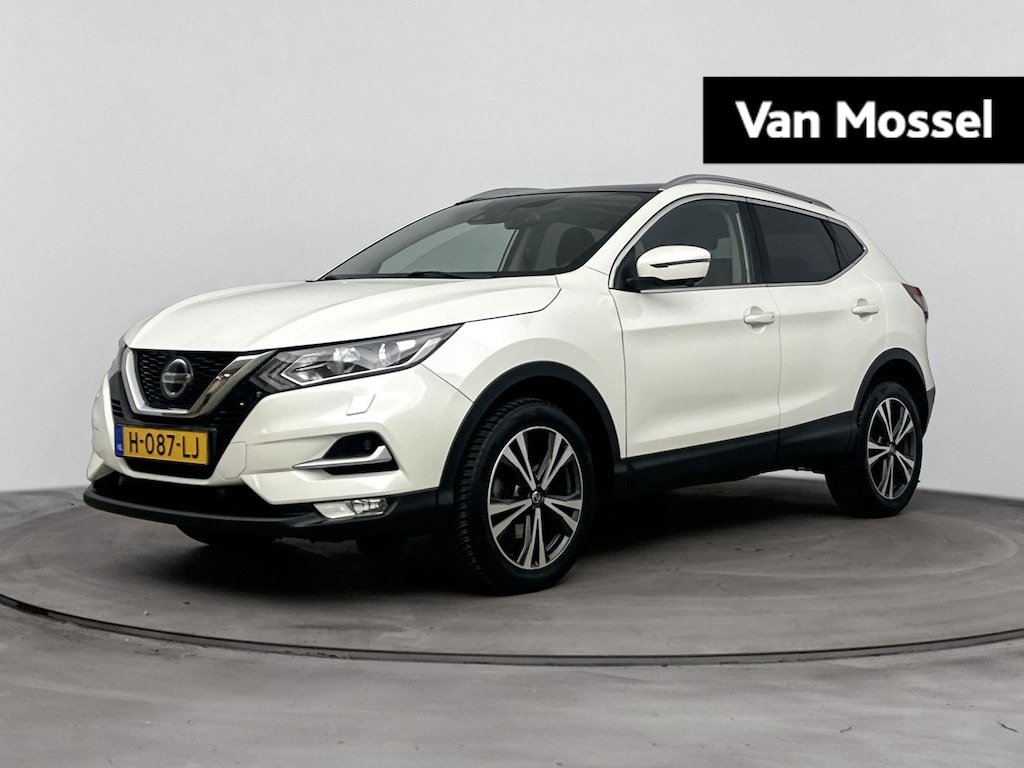Nissan Qashqai 1.3 DIG-T N-Motion | Airco Automatisch | Around View Camera | Panoramadak | Stoel- Stuur- en Voorruitverwarming | All Seasonbanden | Keyless |