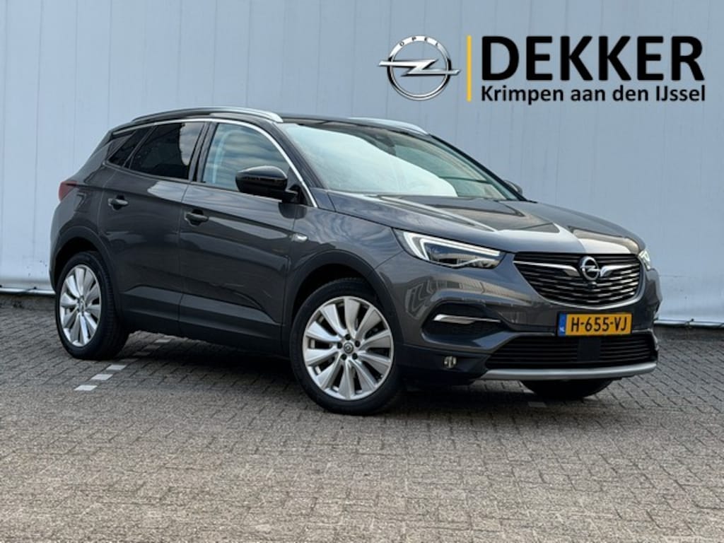 Opel Grandland X 1.2 Turbo Ultimate met Navi/360-Camera, Trekhaak, Elek.A-Klep, Winterpakket