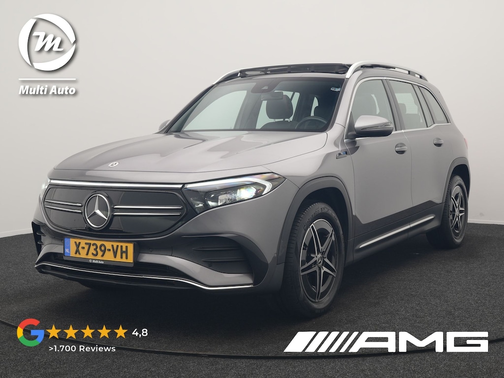 Mercedes-Benz EQB 350 4MATIC AMG Line 70 kWh 293pk Dealer O.H | Panodak | Camera | Alcantara Sportstoelen Verwarmd | Cruise Control | Apple Carplay | Virtual | Navigatie | DAB | 18"L.M |
