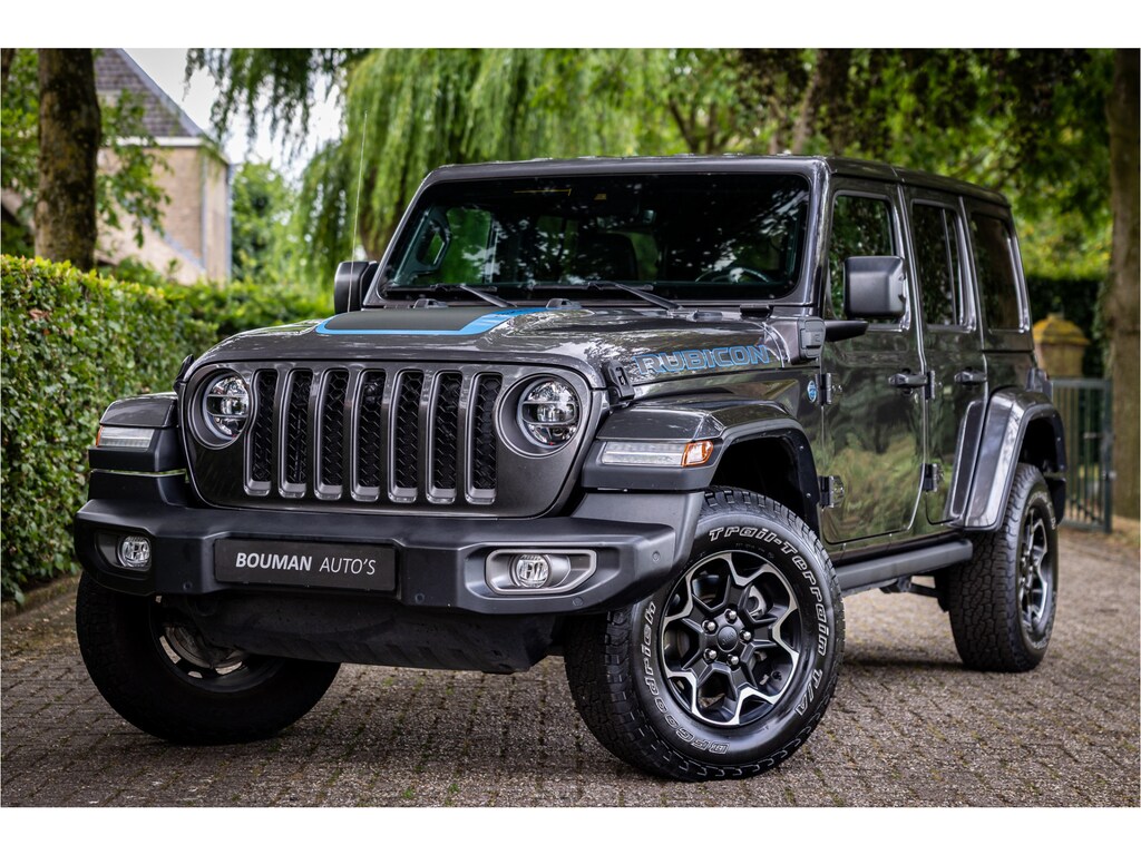 Jeep Wrangler Unlimited 4xe 380 Rubicon Adaptive Cruise Trekhaak Leder Keyless