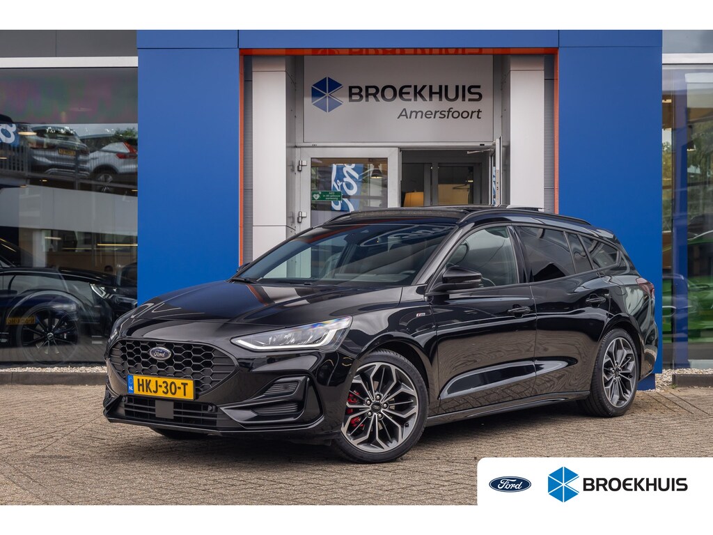 Ford Focus Wagon 1.0 EcoBoost Hybrid ST Line Style | 155PK! | Panoramadak| Dodehoek detectie | ACC | Full-LED | B&O | Stoel- Stuurverwarming | FULL-Led | Achteruitrijcamera | Airco (automatisch) | Apple Carplay/Android Auto|telefoonintegratie premium