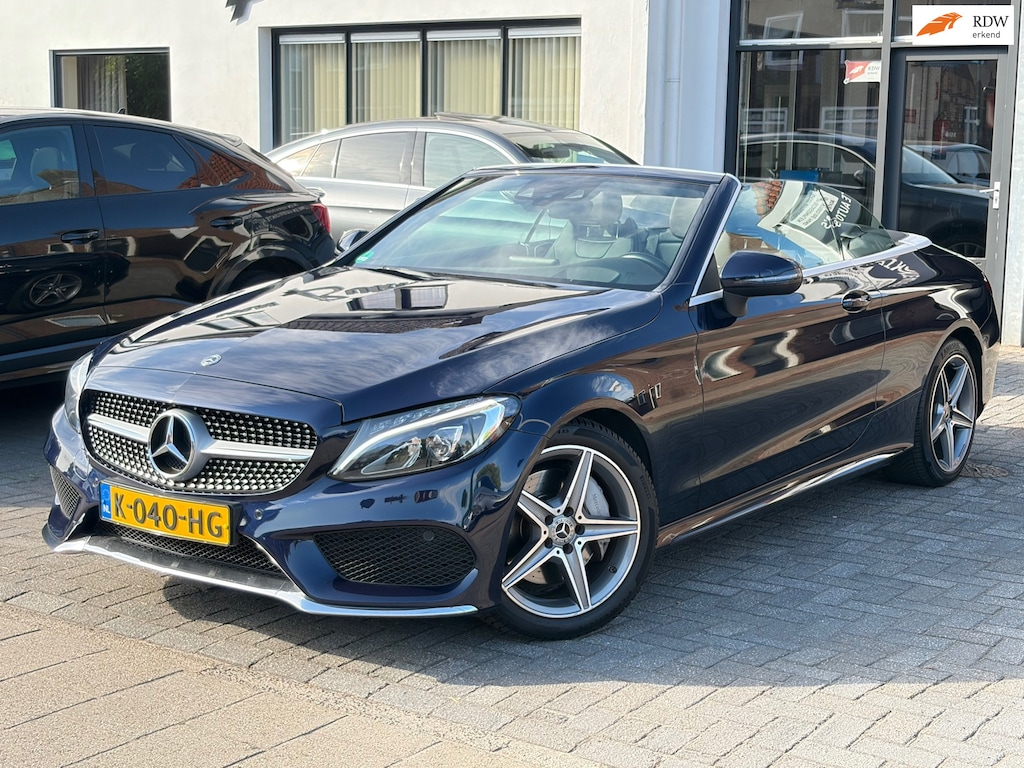 Mercedes-Benz C-klasse Cabrio 300 Prestige, AMG Line, Stoelventilatie/verwarming, Burmeister, Airscarf