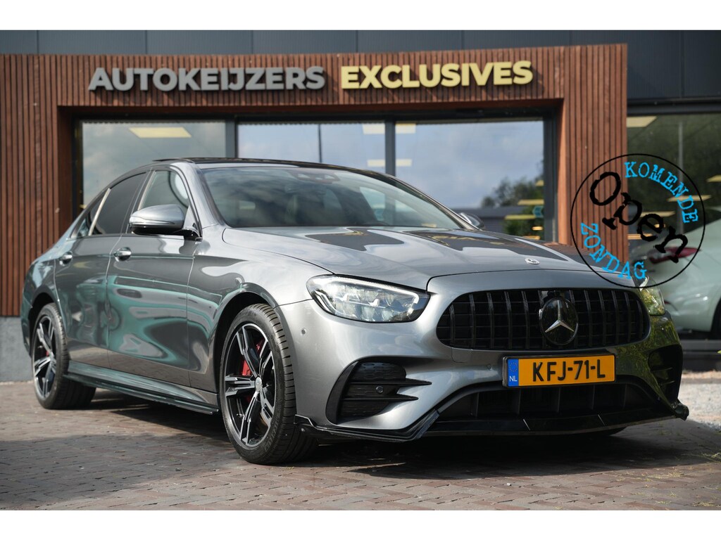Mercedes-Benz E-klasse 300 e AMG Line AMG Panoramadak Adapt. Cruise Facelift 18”LM E63 Look