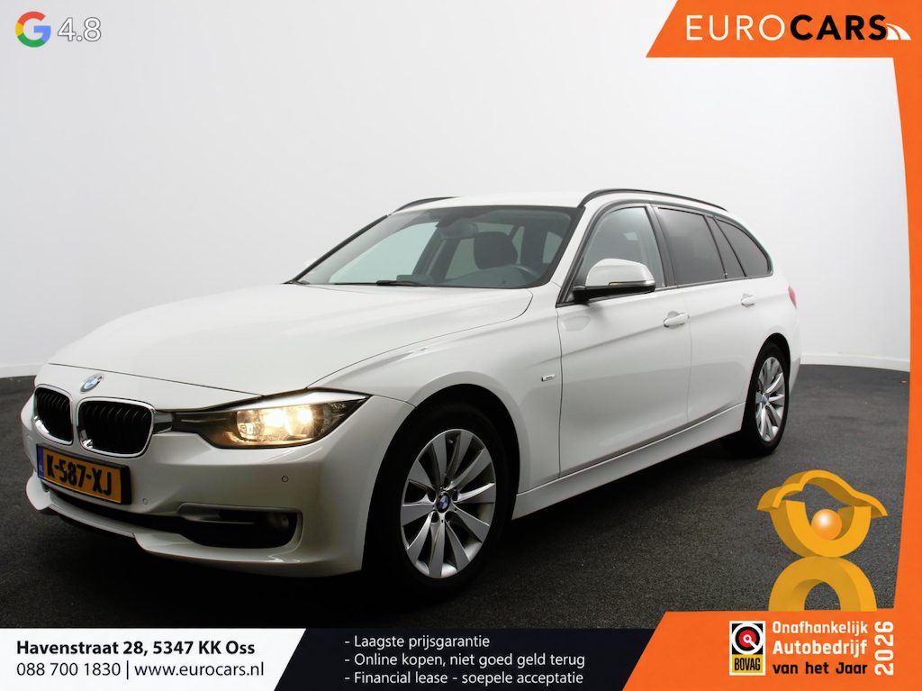 BMW 3-Serie Touring 316i M Sport Edition High Executive Half Leder Navigatie Climate Control Parkeersensoren Cruise control Lichtmetalen velgen Radio