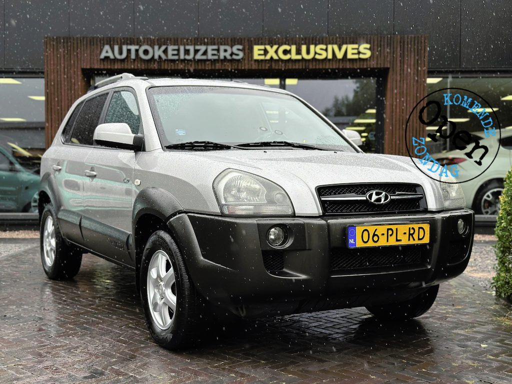 Hyundai Tucson 2.7i V6 4WD Style Trekhaak Camera Stoelverwarming Leer