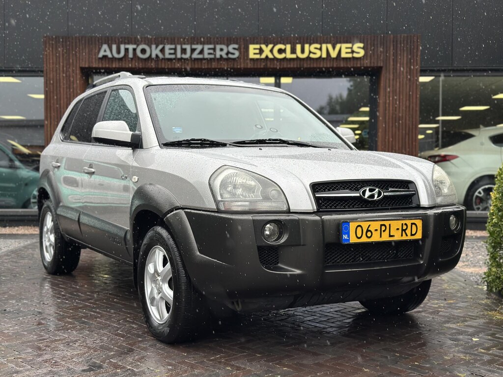 Hyundai Tucson 2.7i V6 4WD Style Trekhaak Camera Stoelverwarming Leer