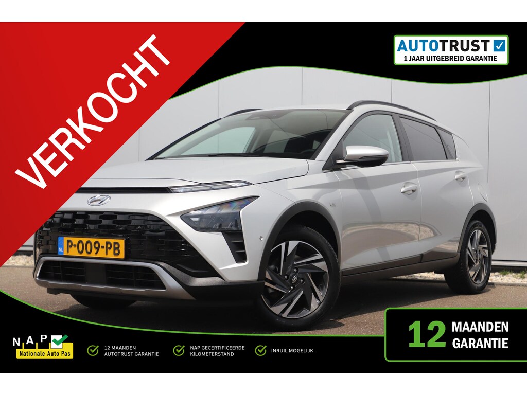 Hyundai Bayon 1.0 T-GDI Premium Navigatie Achteruitrijcamera Carplay Android Stuur & Stoelverwarming Rijstrooksensor