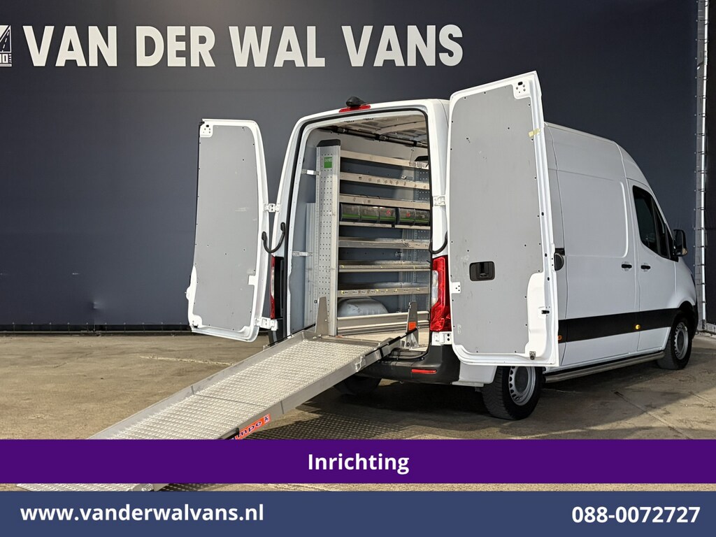 Mercedes-Benz Sprinter 311 CDI L2H2 Inrichting Oprijplaat Euro6 Airco | Omvormer | Camera | Apple Carplay | Compressor Android Auto, Sidebars