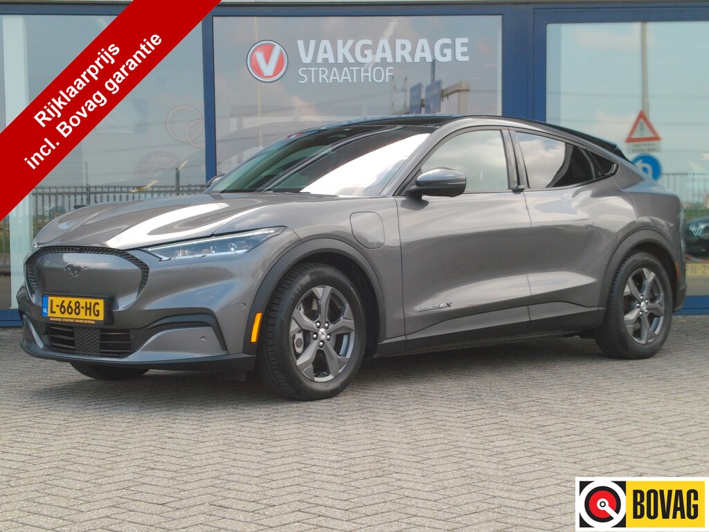 Ford Mustang Mach-E Extended RWD 98 kWh, SOH 94.2 % / Carplay + Android Auto / Camera + Sensoren / Bang & Olufsen / Leder / Stoel + Stuurverwarming / 18'' LMV