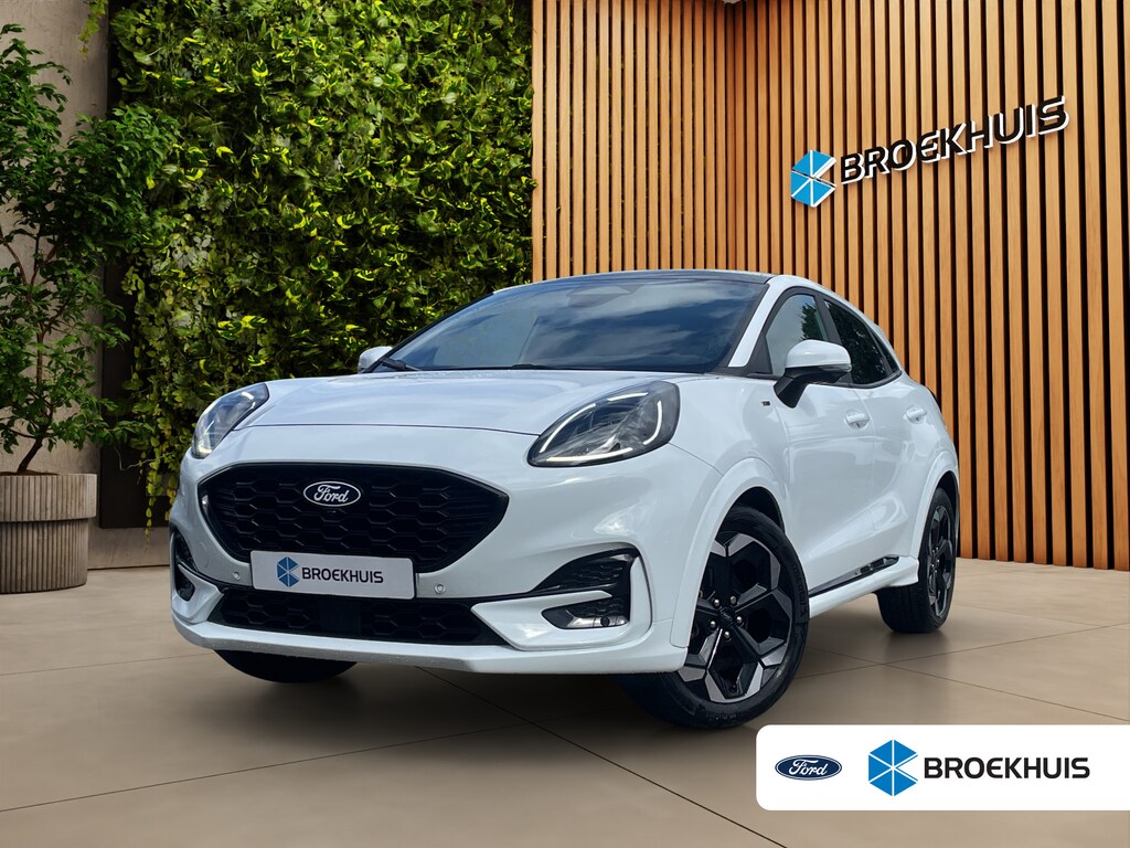 Ford Puma 1.0 EcoBoost Hybrid ST-Line X B&O | Adaptieve Cruise | Panorama dak | Stoel- stuurverw. | 360 camera | Carplay | LED