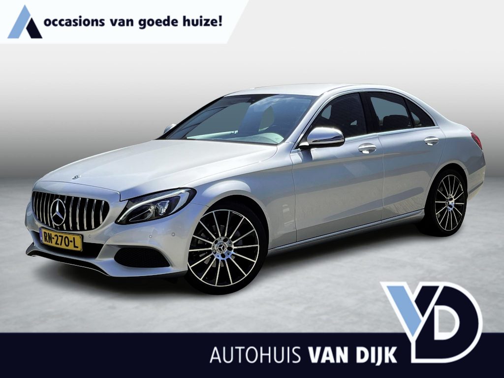 Mercedes-Benz C-klasse 160 Premium Avantgarde | NL Auto/Navi/Camera/Sfeerverl./Clima/Cruise/19"/Elektr.Verstelbare Stoelen